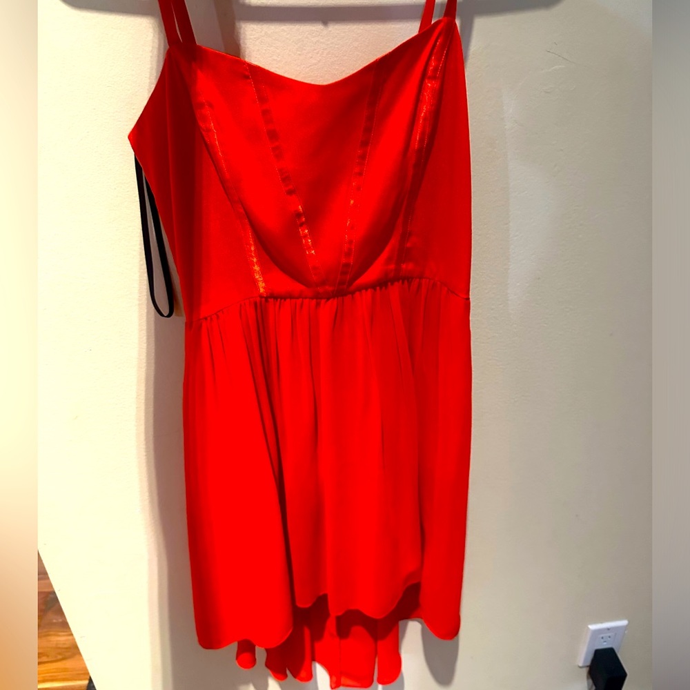 Orange BEBE dress size 2